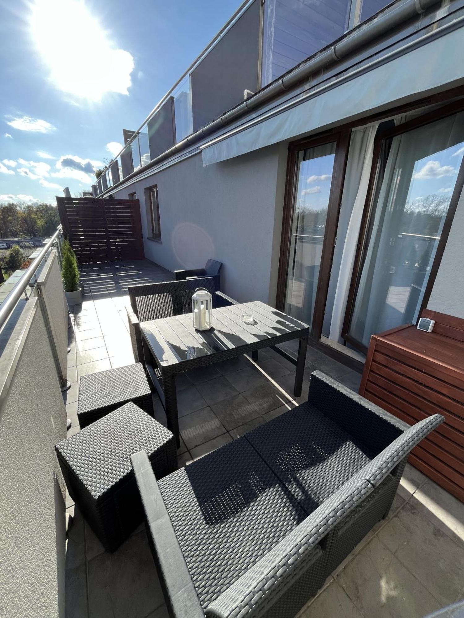 Апартаменты Apartament Z Tarasem Oraz Podziemnym Parkingiem Краков Экстерьер фото