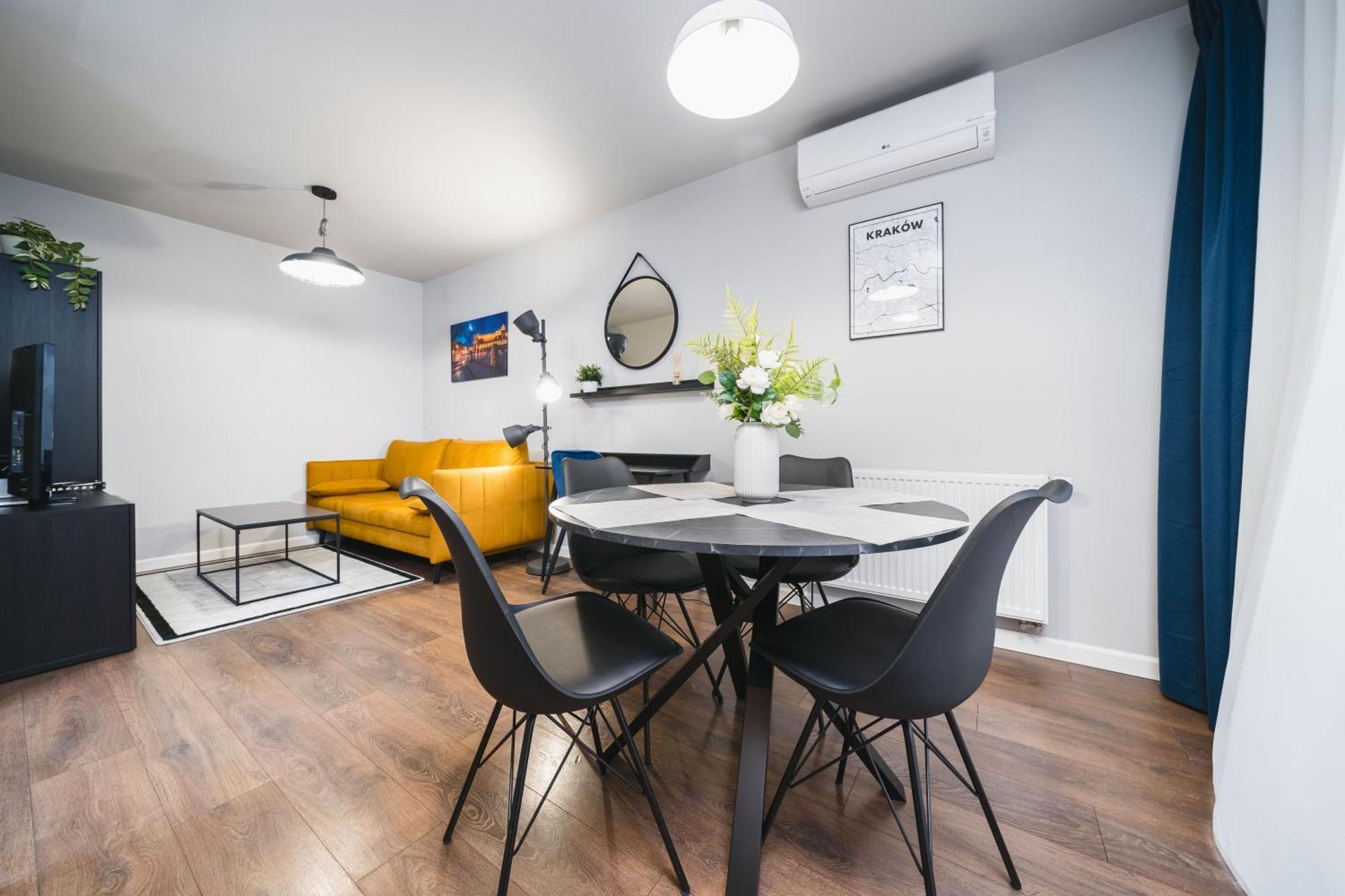 Апартаменты Apartament Z Tarasem Oraz Podziemnym Parkingiem Краков Экстерьер фото