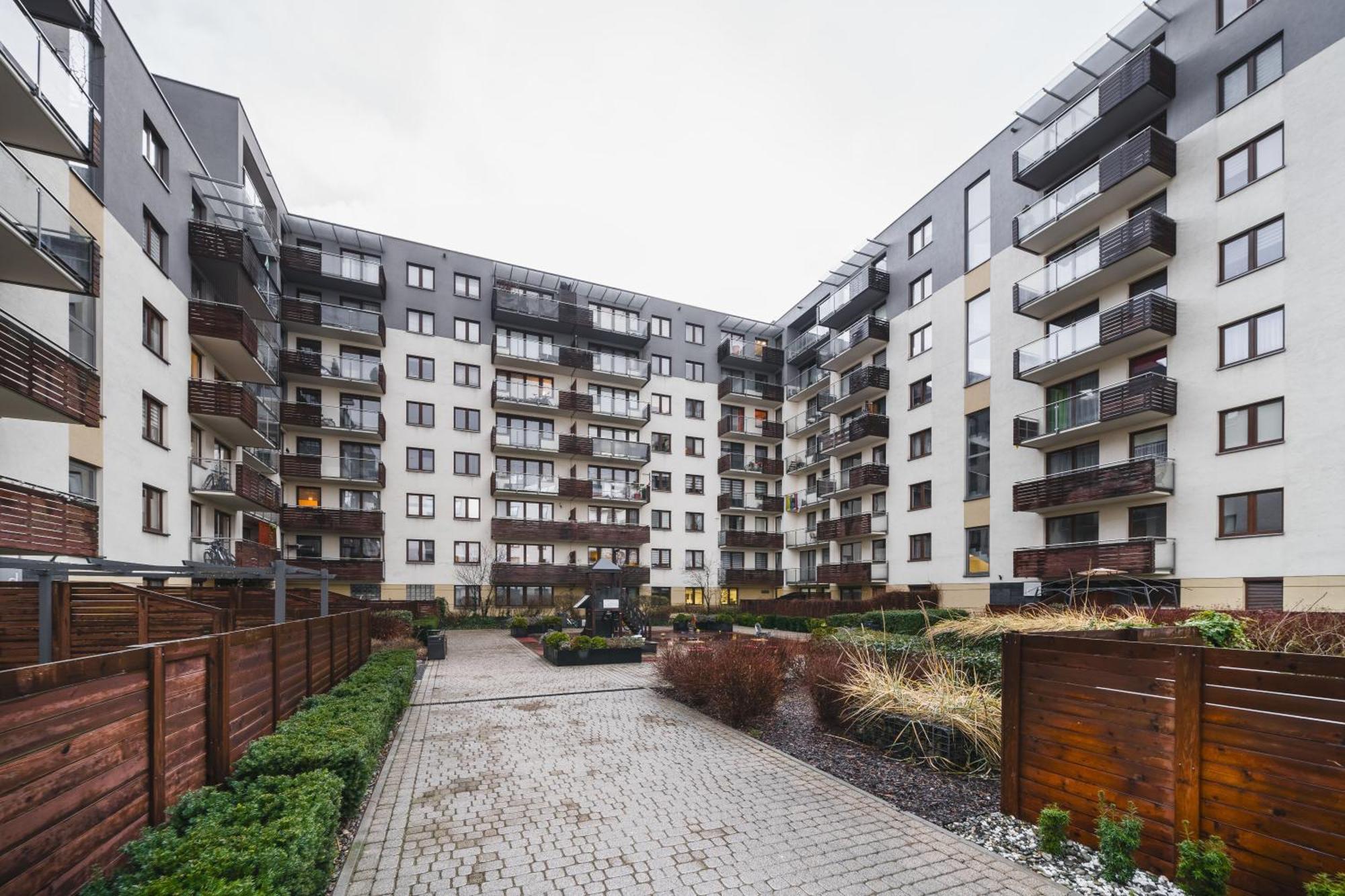 Апартаменты Apartament Z Tarasem Oraz Podziemnym Parkingiem Краков Экстерьер фото