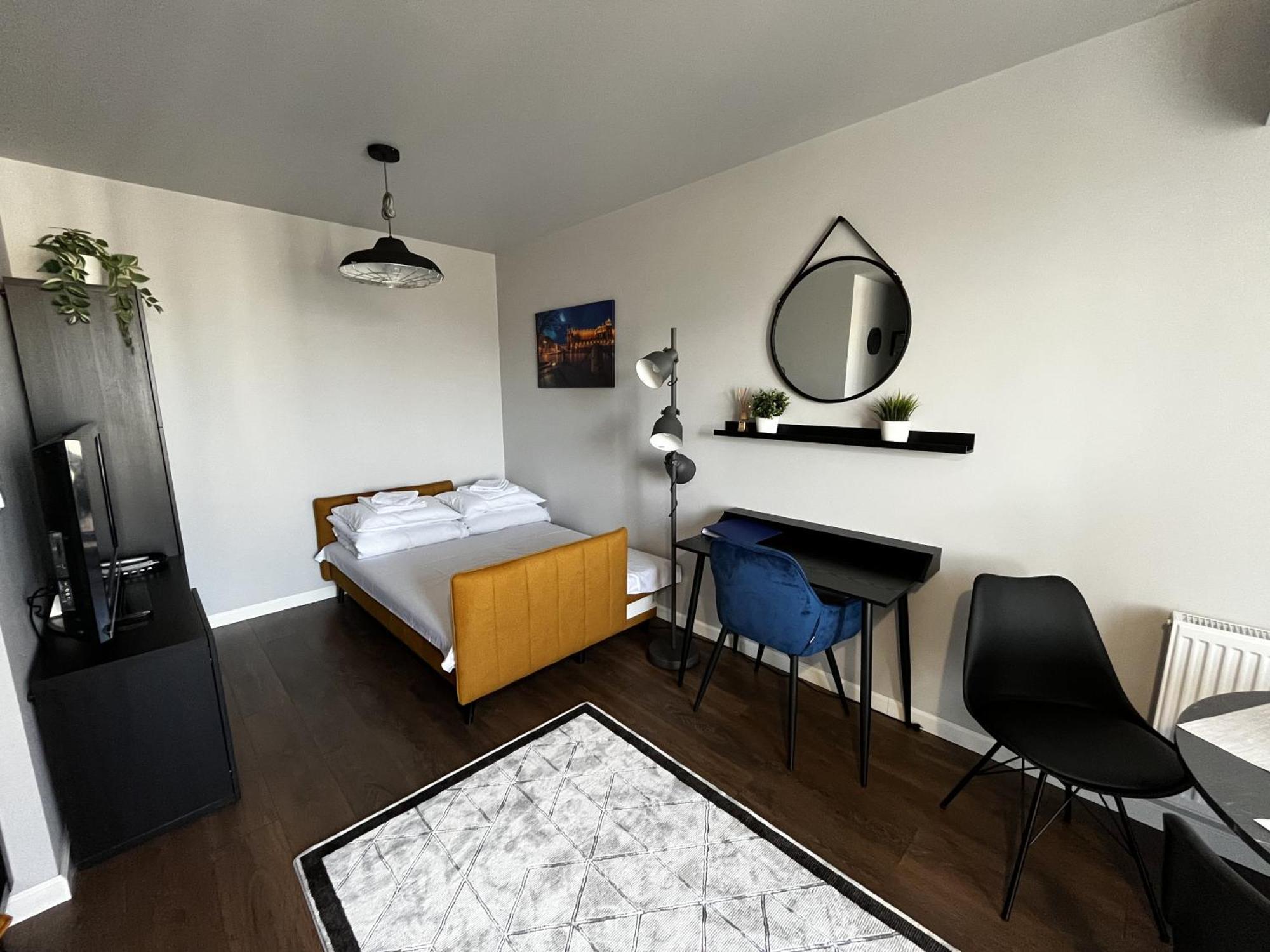Апартаменты Apartament Z Tarasem Oraz Podziemnym Parkingiem Краков Экстерьер фото